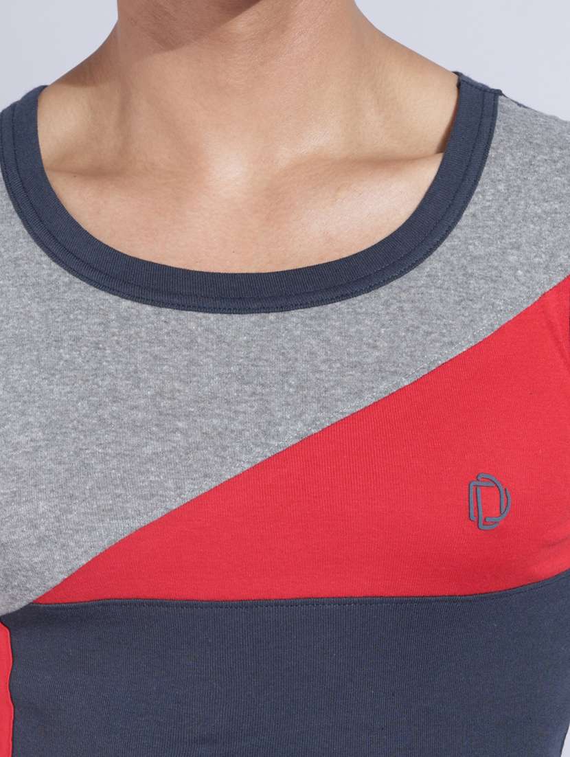 men pack of 5 color block sleeveless vest - 22181116 -  Standard Image - 4