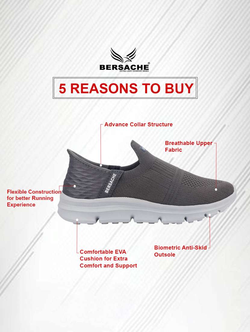 men solid slip on sport shoe - 22181184 -  Standard Image - 1