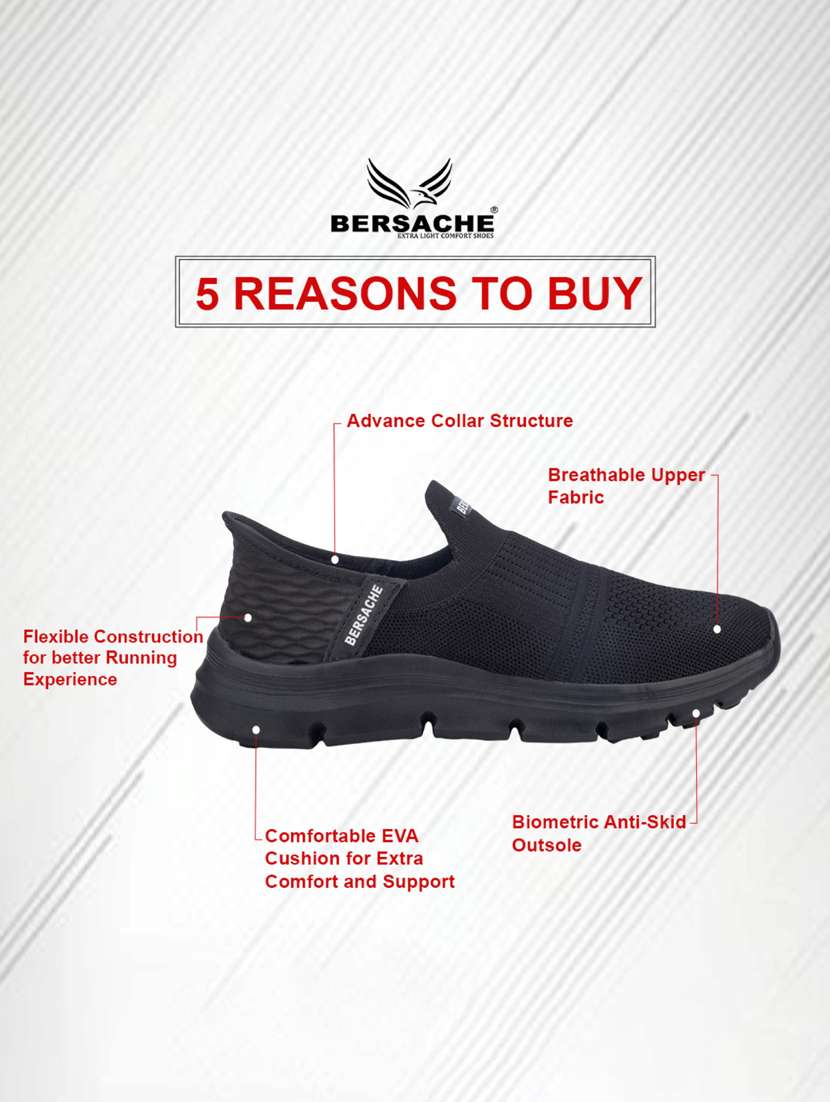 men solid slip on sport shoe - 22181185 -  Standard Image - 1