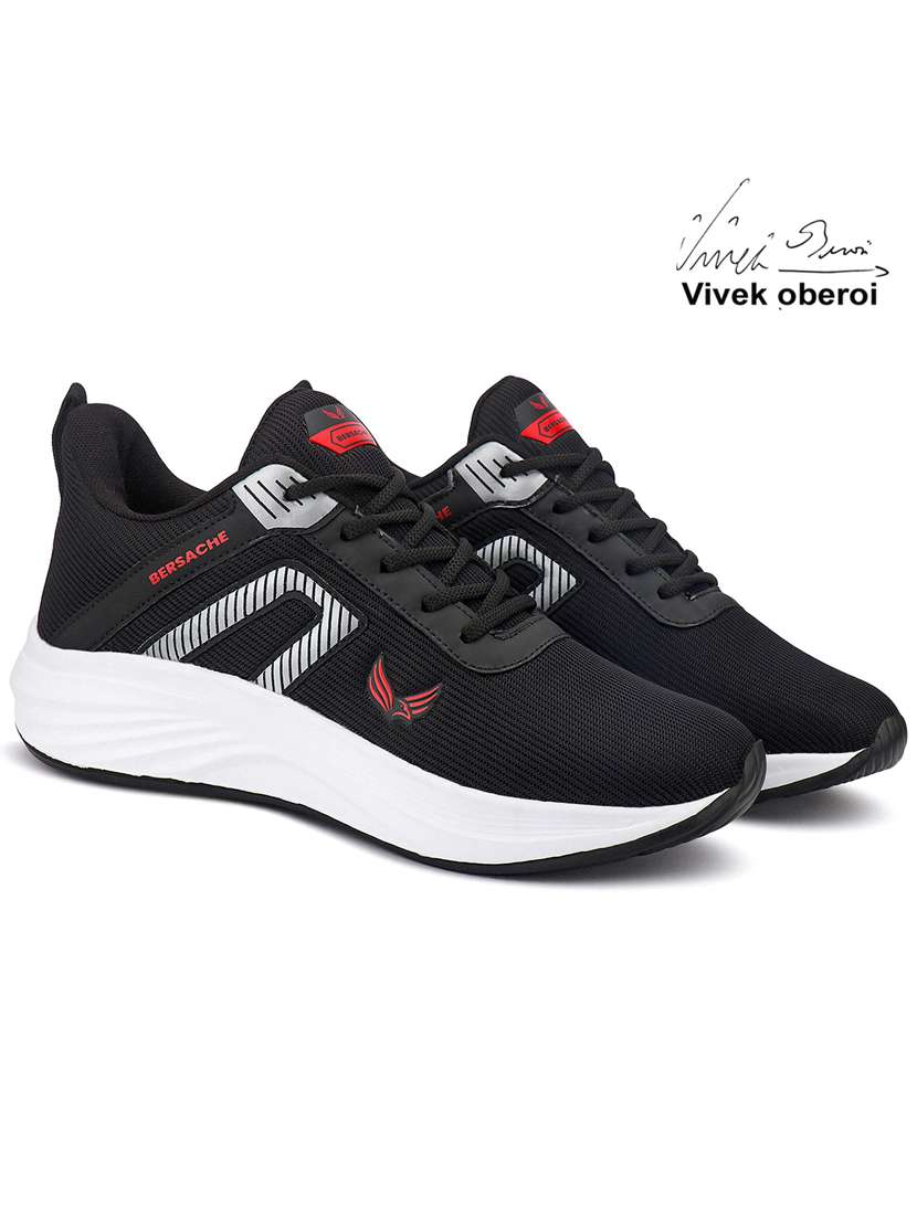 men solid lace up sport shoe - 22181187 -  Standard Image - 1