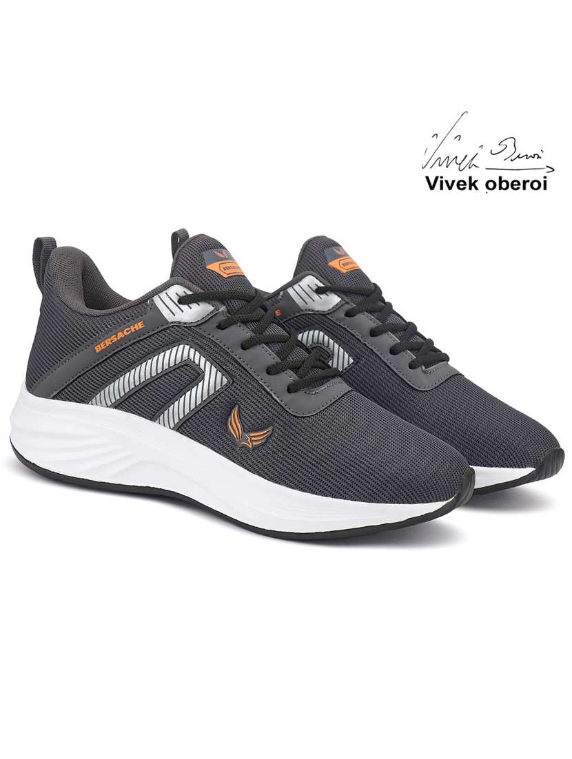 men solid lace up sport shoe - 22181188 -  Standard Image - 1