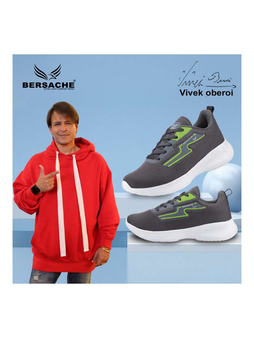 men solid lace up sport shoe - 22181190 -  Standard Image - 4