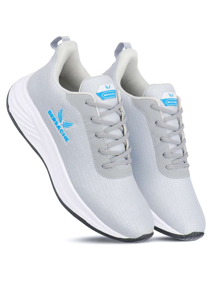 men solid lace up sport shoe - 22181191 -  Standard Image - 1