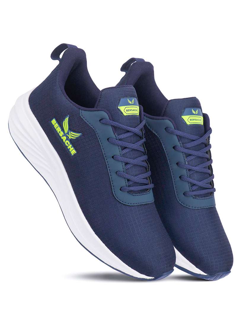 men solid lace up sport shoe - 22181192 -  Standard Image - 1