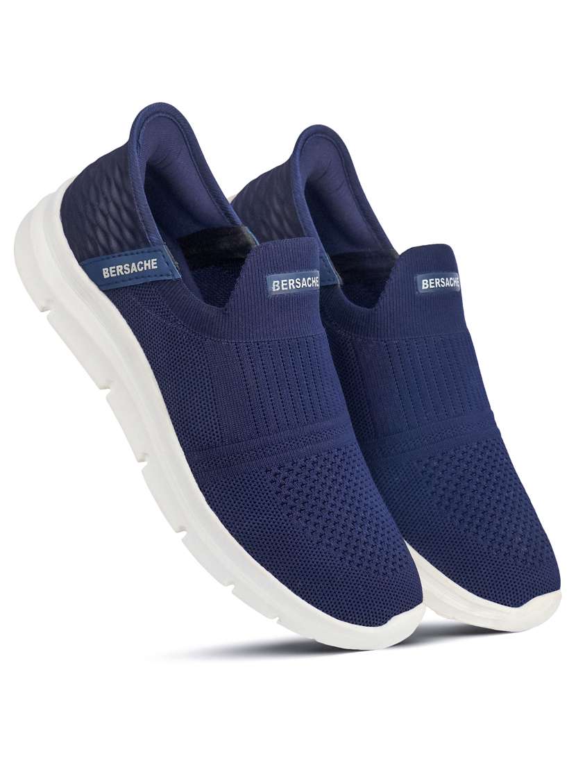 men blue slip on sport shoe - 22181199 -  Standard Image - 1
