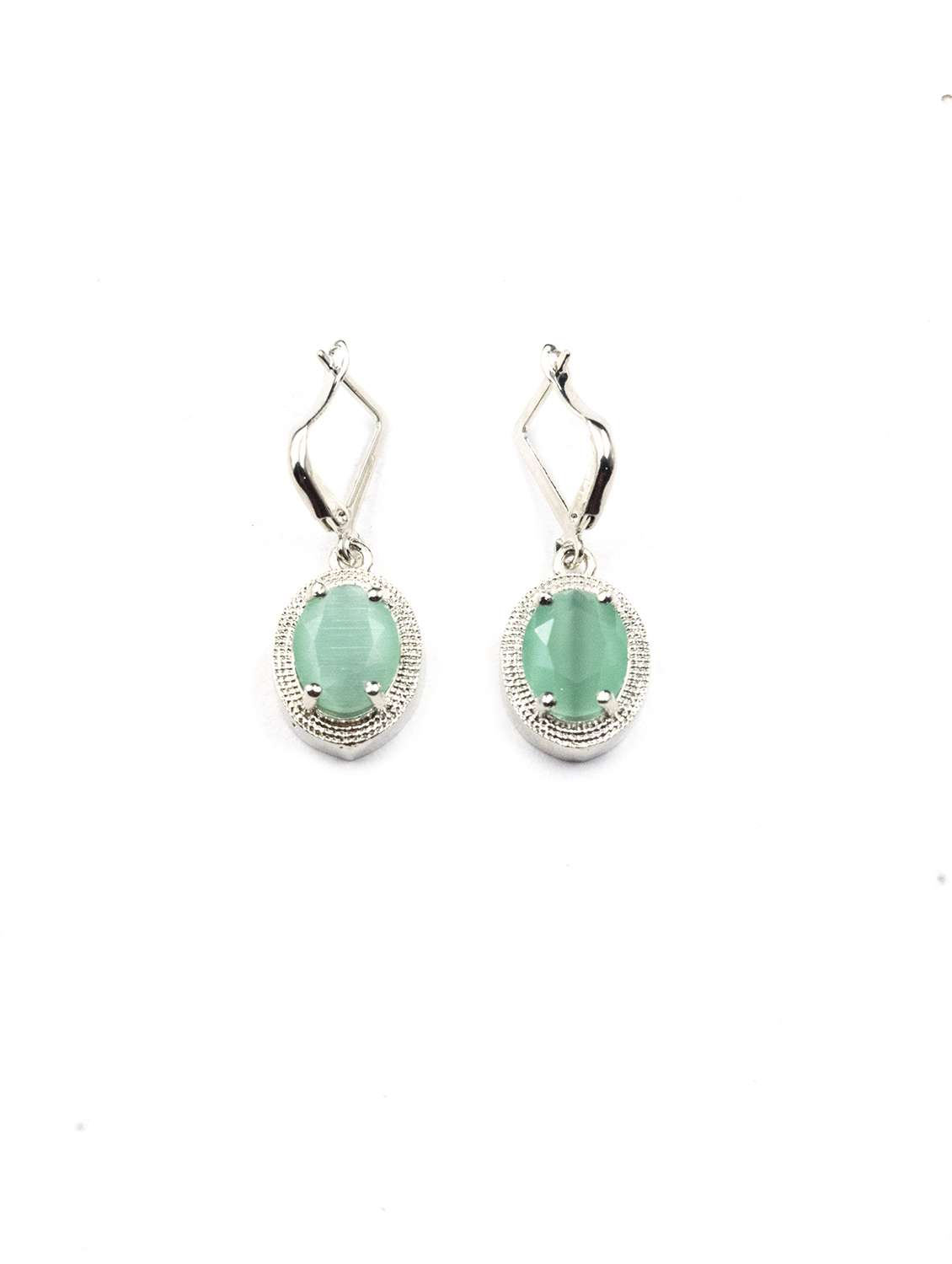 Green Plated Brass Fashion Jewellery Set - 22181242 -  Standard Image - 4