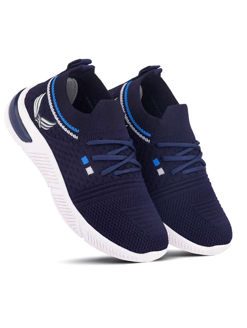 boys solid lace up sport shoes - 22181372 -  Standard Image - 4