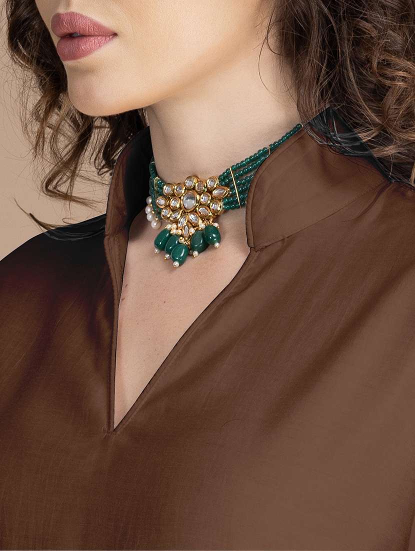 women solid bishop sleeve straight kurta - 22181391 -  Standard Image - 4