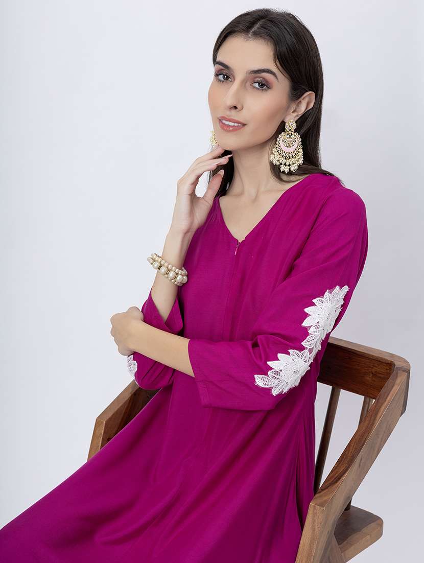 women embroidered long sleeve ethnic jumpsuit - 22181415 -  Standard Image - 4