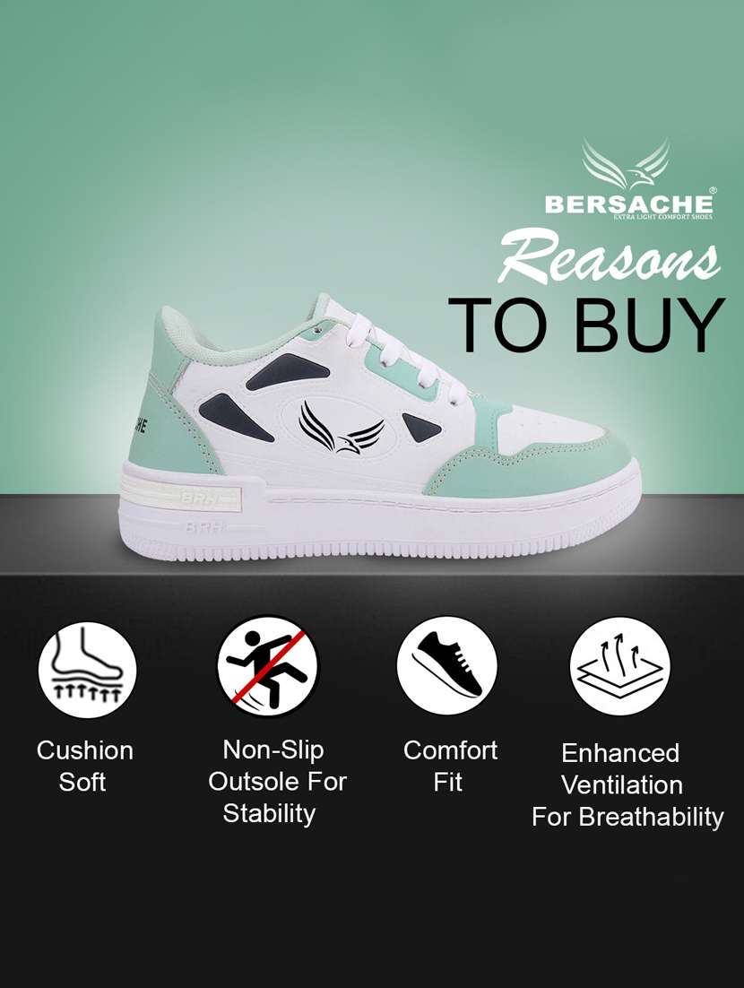 women green lace-up sneaker - 22181506 -  Standard Image - 1