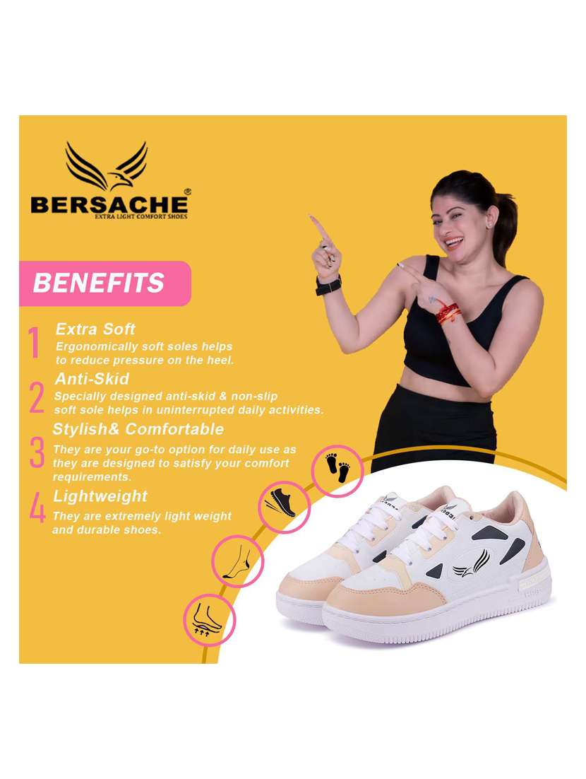 women beige lace-up sneaker - 22181507 -  Standard Image - 4