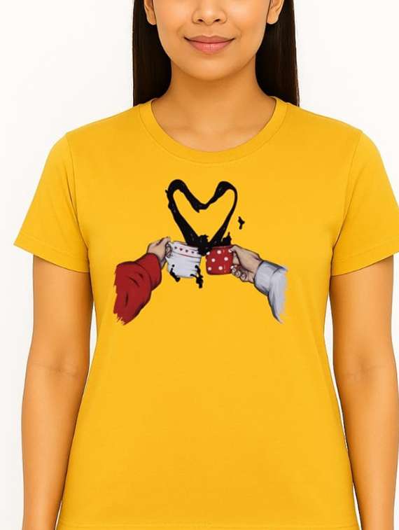 women printed short sleeve regular fit t-shirt - 22181526 -  Standard Image - 4