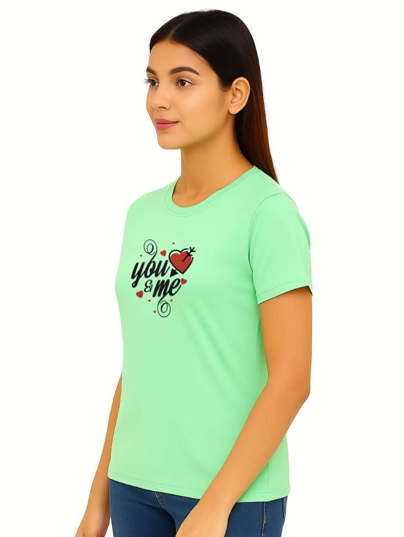 women printed short sleeve regular fit t-shirt - 22181539 -  Standard Image - 1