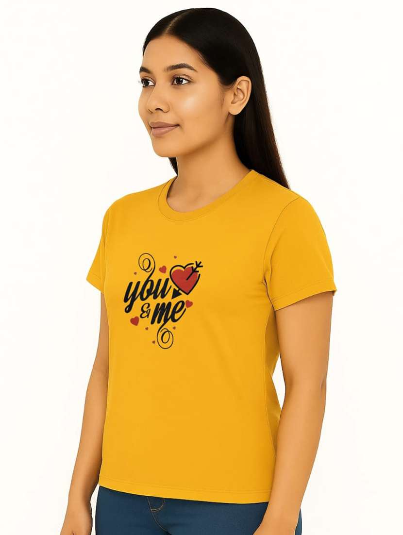 women printed short sleeve regular fit t-shirt - 22181544 -  Standard Image - 1