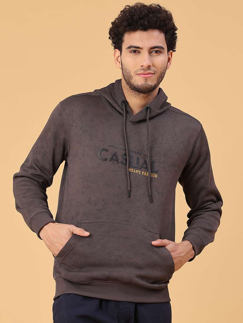 men printed long sleeve regular fit sweatshirt - 22181684 -  Standard Image - 1