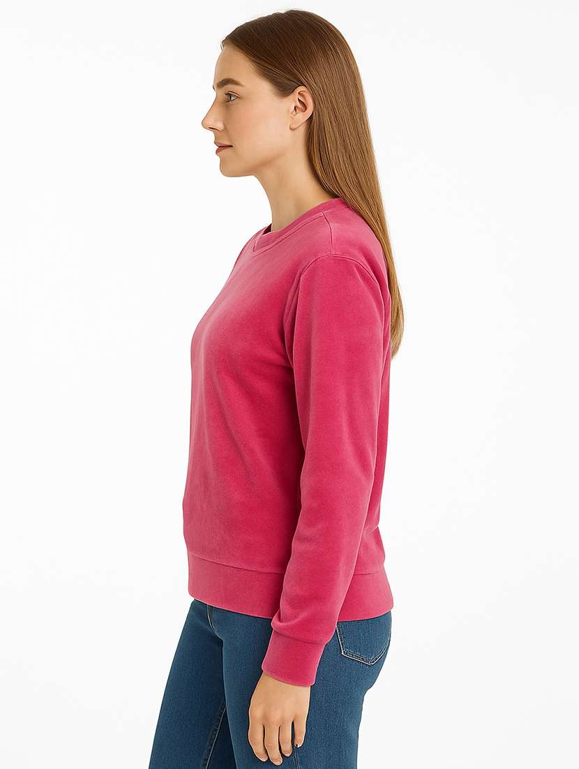 women printed long sleeve sweatshirt - 22182126 -  Standard Image - 1