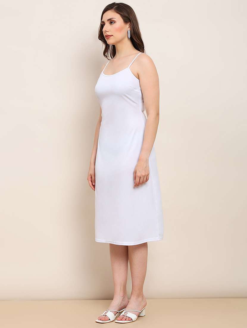 globus women white round neck puff sleeves flared hem panelled floral lace a-line midi party dress - 22182200 -  Standard Image - 1