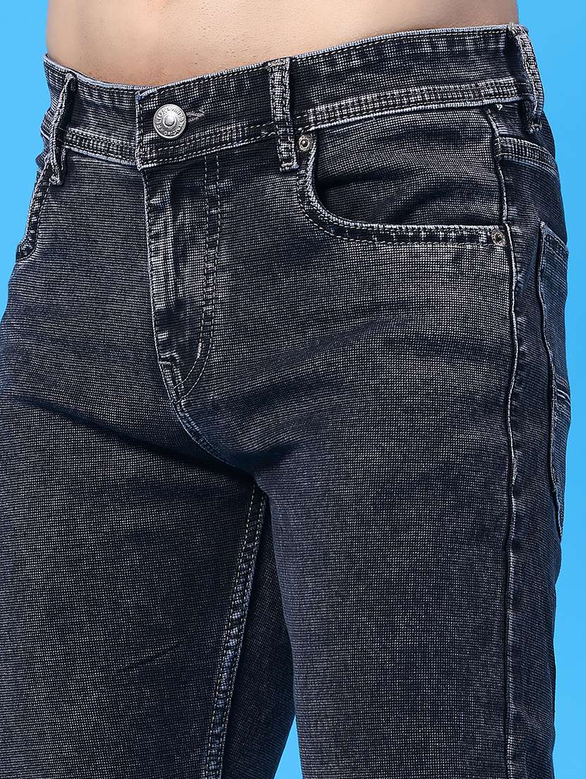 Men Grey Denim Jean - 22182280 -  Standard Image - 1