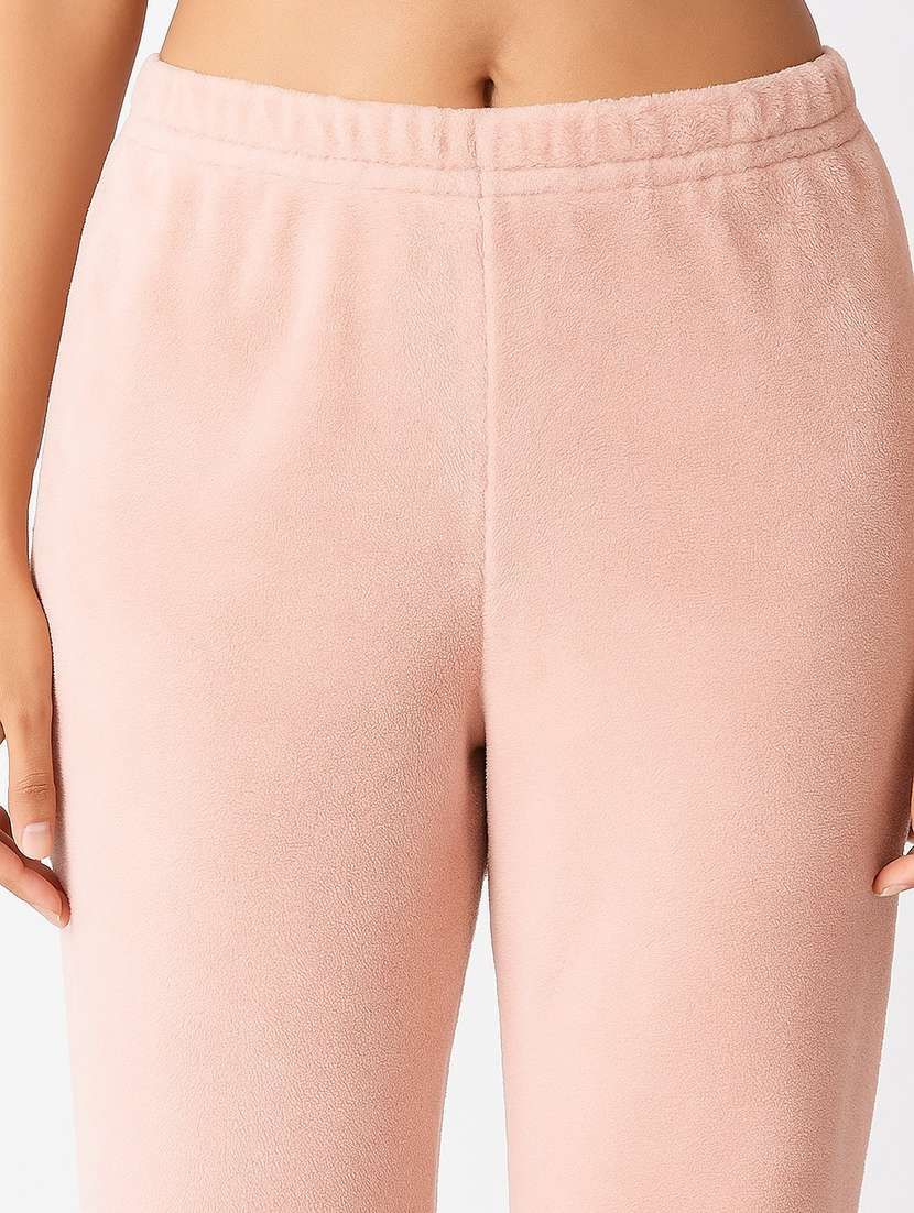 women solid mid rise pajama - 22182438 -  Standard Image - 4