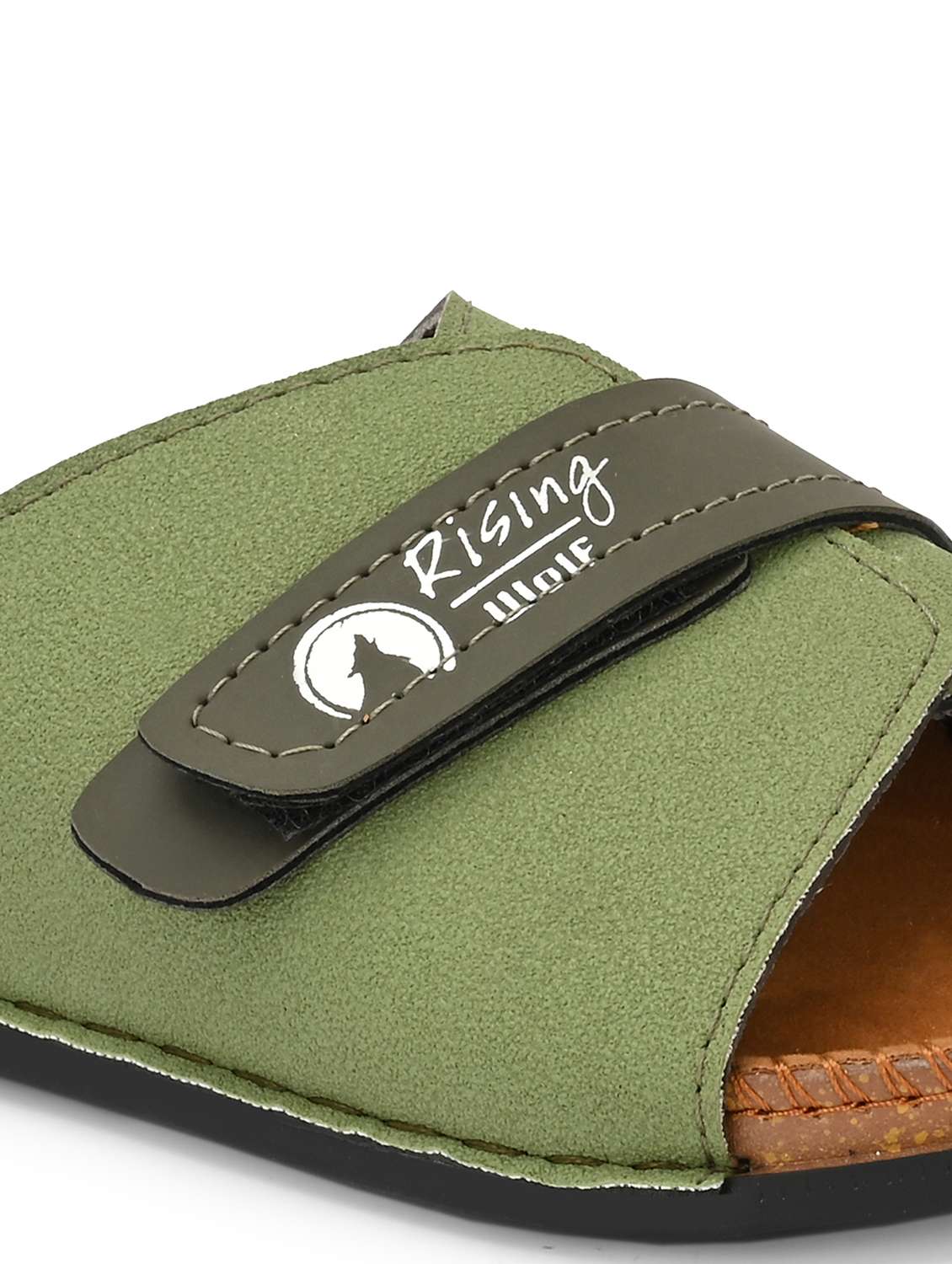 men solid slip on sandal - 22182473 -  Standard Image - 4