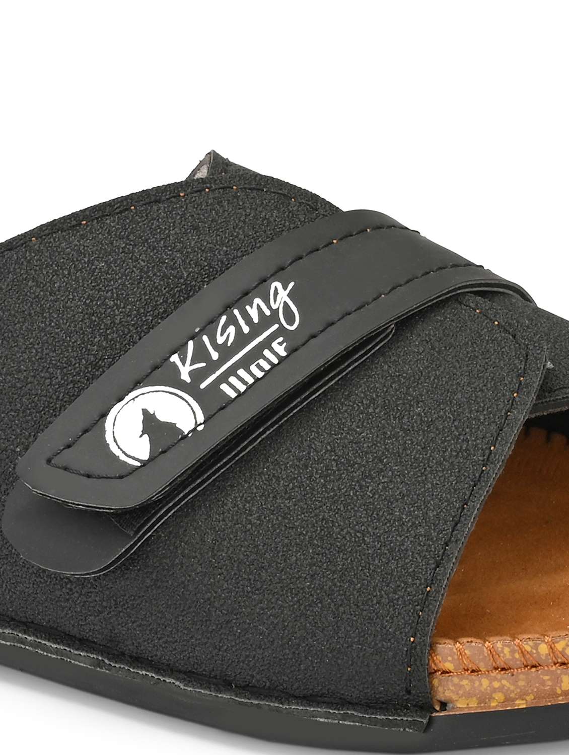 men solid slip on sandal - 22182475 -  Standard Image - 4