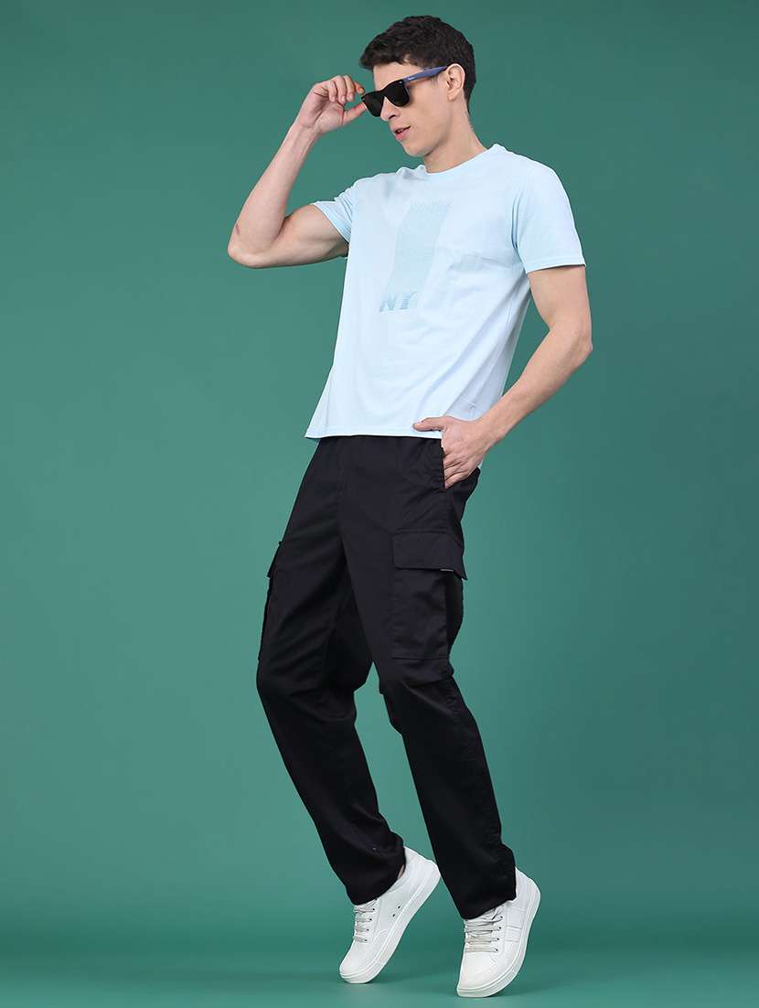 men printed short sleeve regular fit t-shirt - 22182886 -  Standard Image - 4