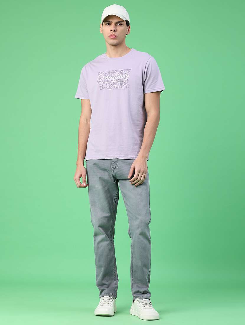 men printed short sleeve regular fit t-shirt - 22182890 -  Standard Image - 4