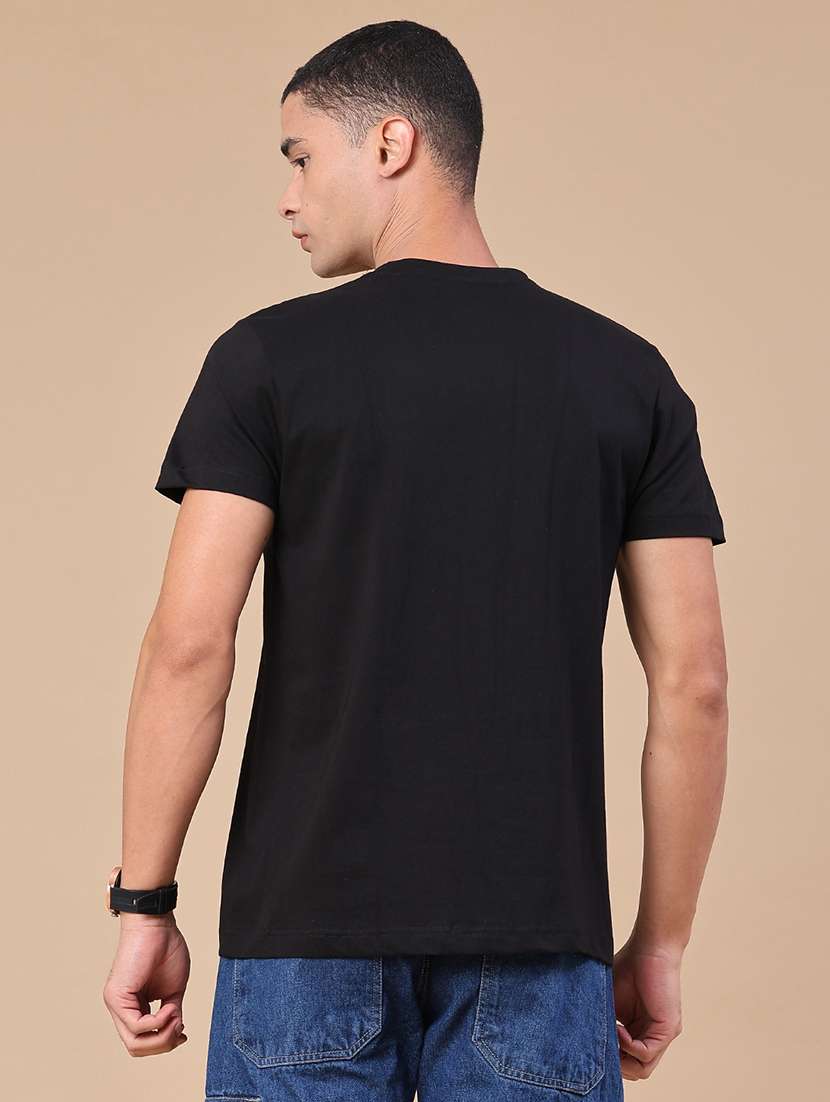 men printed short sleeve slim fit t-shirt - 22183113 -  Standard Image - 4
