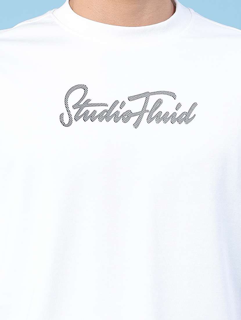 men printed short sleeve regular fit t-shirt - 22183229 -  Standard Image - 1
