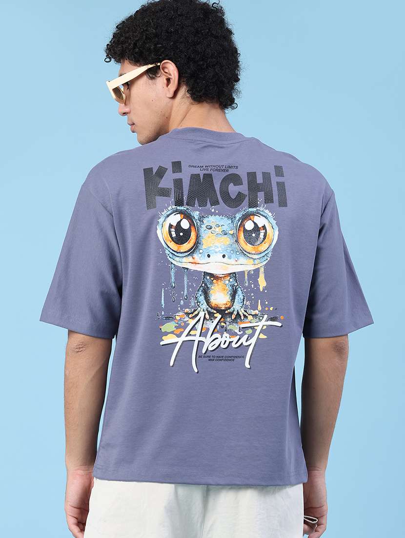 men printed short sleeve loose fit t-shirt - 22183230 -  Standard Image - 4