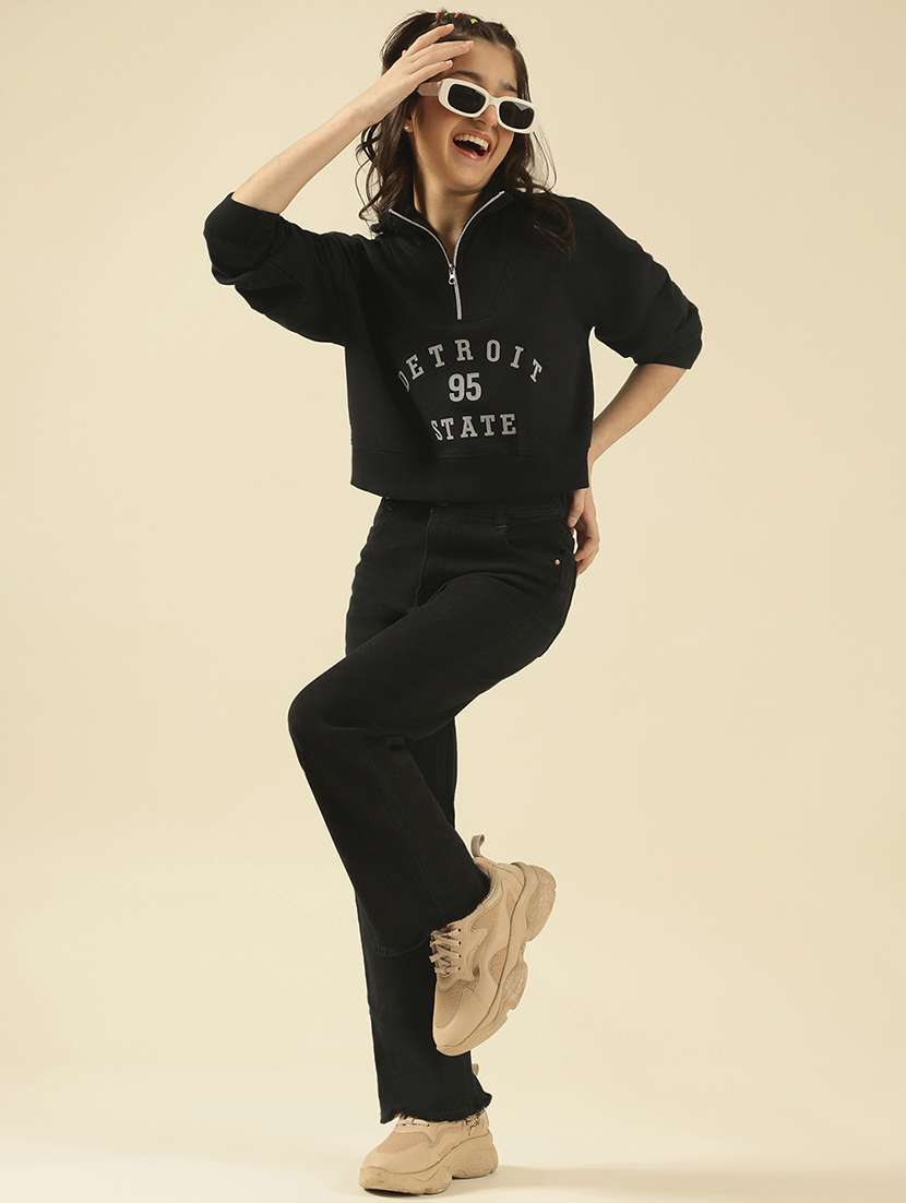 girls printed long sleeve sweatshirt - 22183355 -  Standard Image - 4