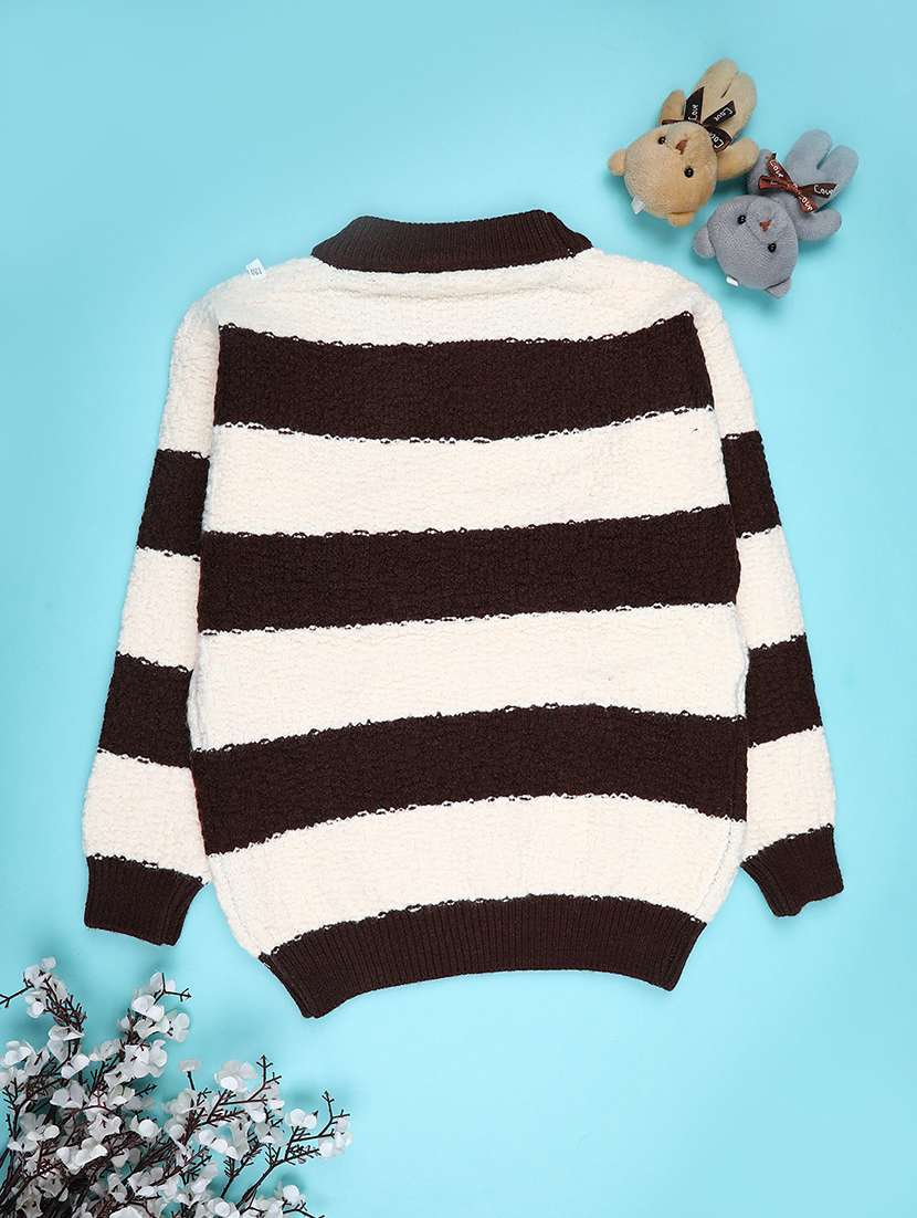 boys striped long sleeve sweater - 22183926 -  Standard Image - 1