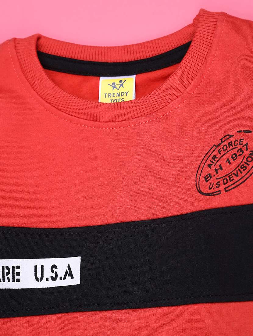 boys printed long sleeve full length co-ord set - 22183954 -  Standard Image - 4