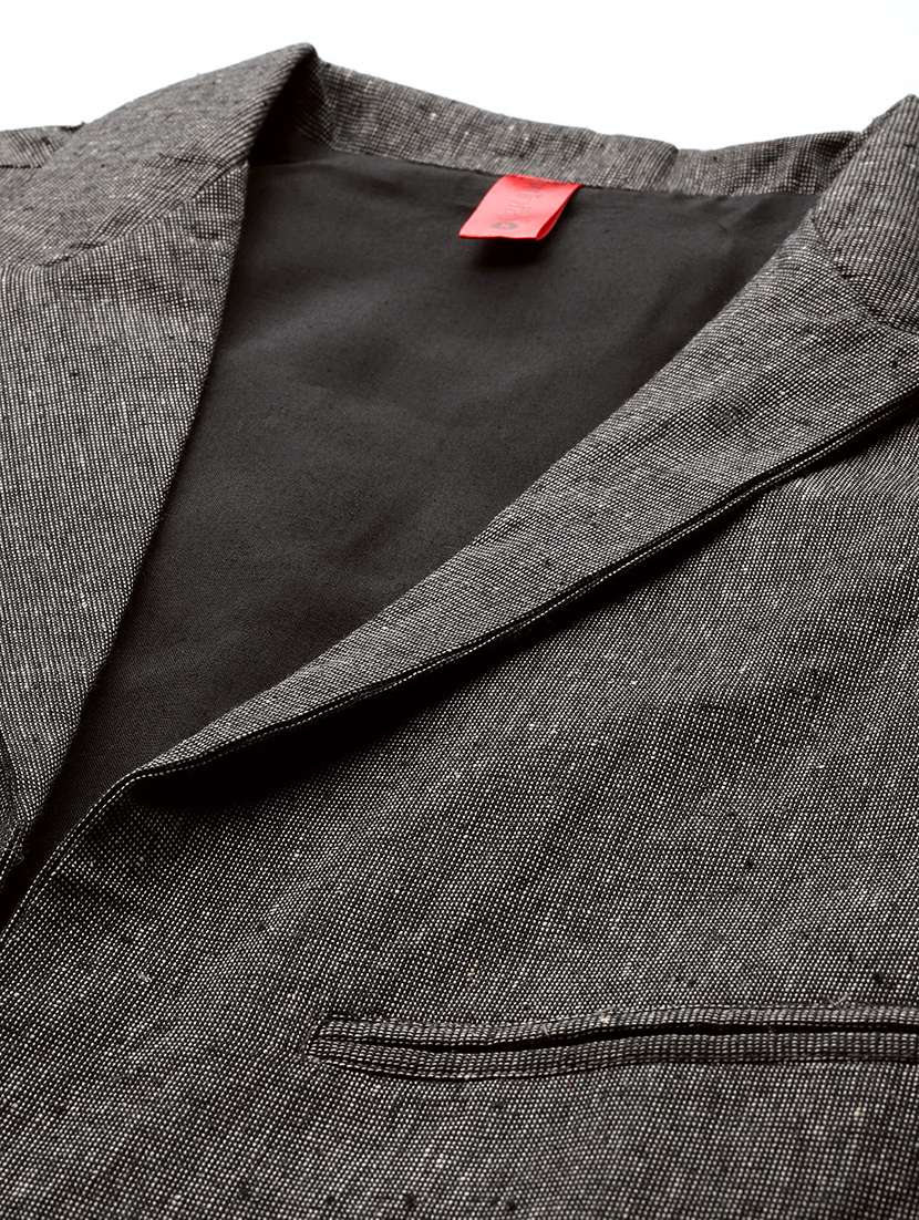 women solid long sleeve single breasted blazer - 22184210 -  Standard Image - 6