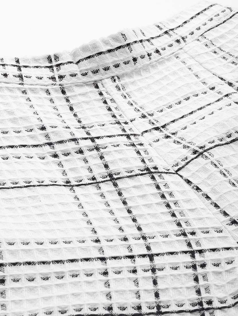 women checkered blazer & trouser co-ord set - 22184237 -  Standard Image - 4