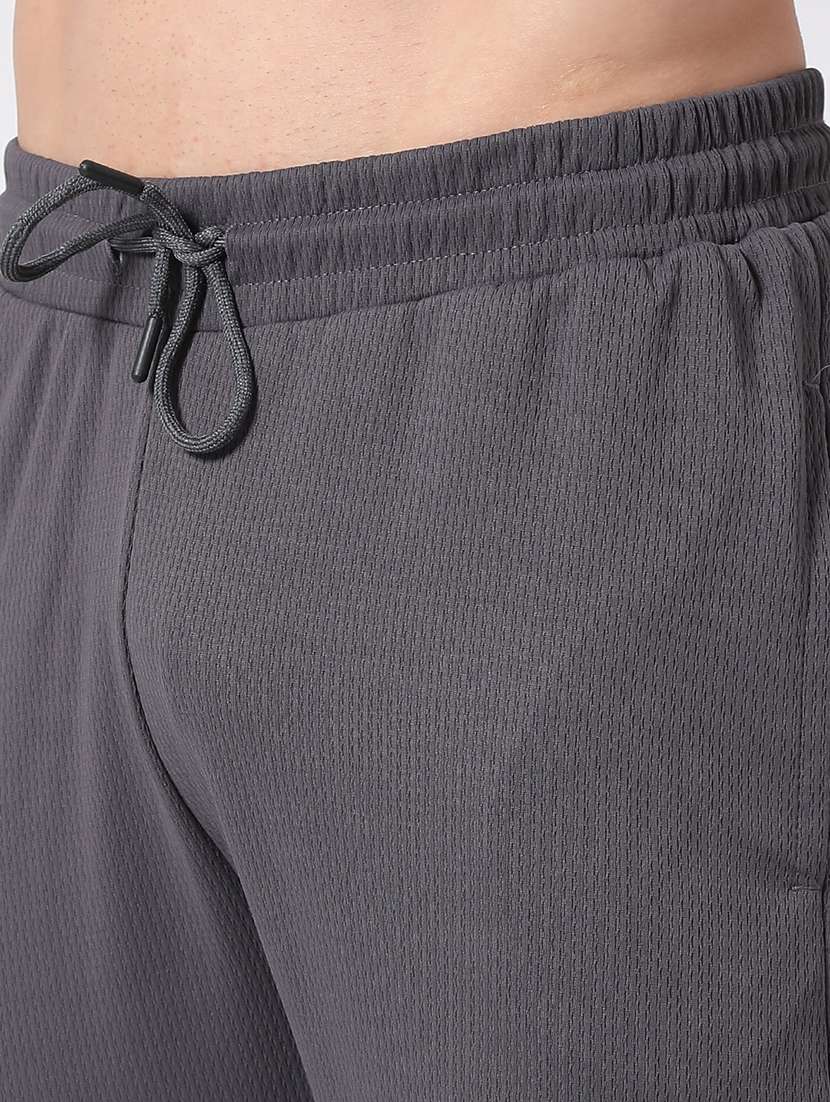 men solid mid rise track pant - 22184483 -  Standard Image - 1