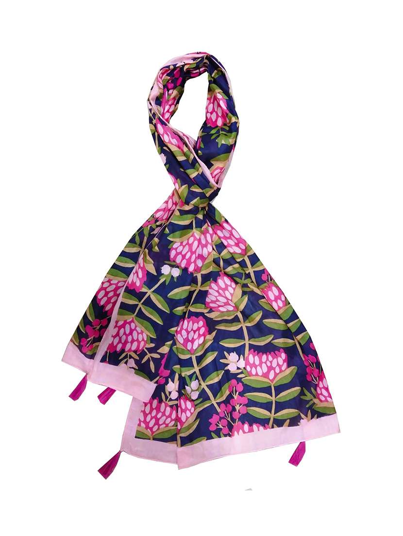 women printed cotton stole - 22184795 -  Standard Image - 1