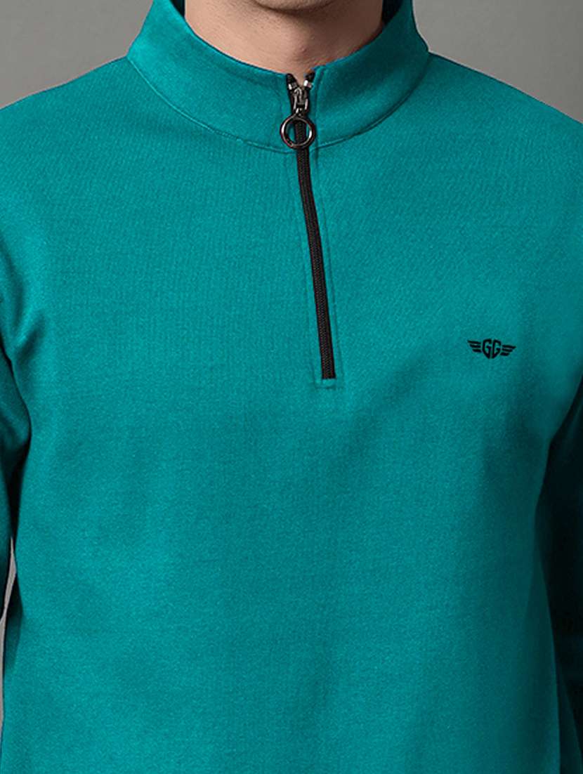 men solid long sleeve regular fit sweatshirt - 22184921 -  Standard Image - 4