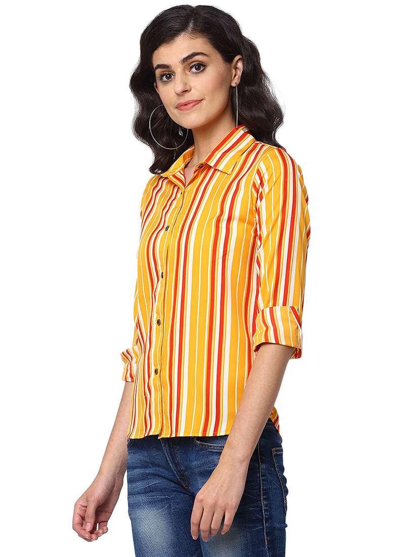 women collared long sleeve regular fit shirt - 22184992 -  Standard Image - 1