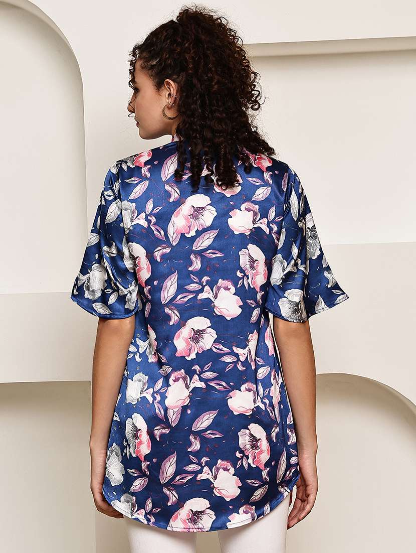 women collared short sleeve regular fit shirt - 22185043 -  Standard Image - 4