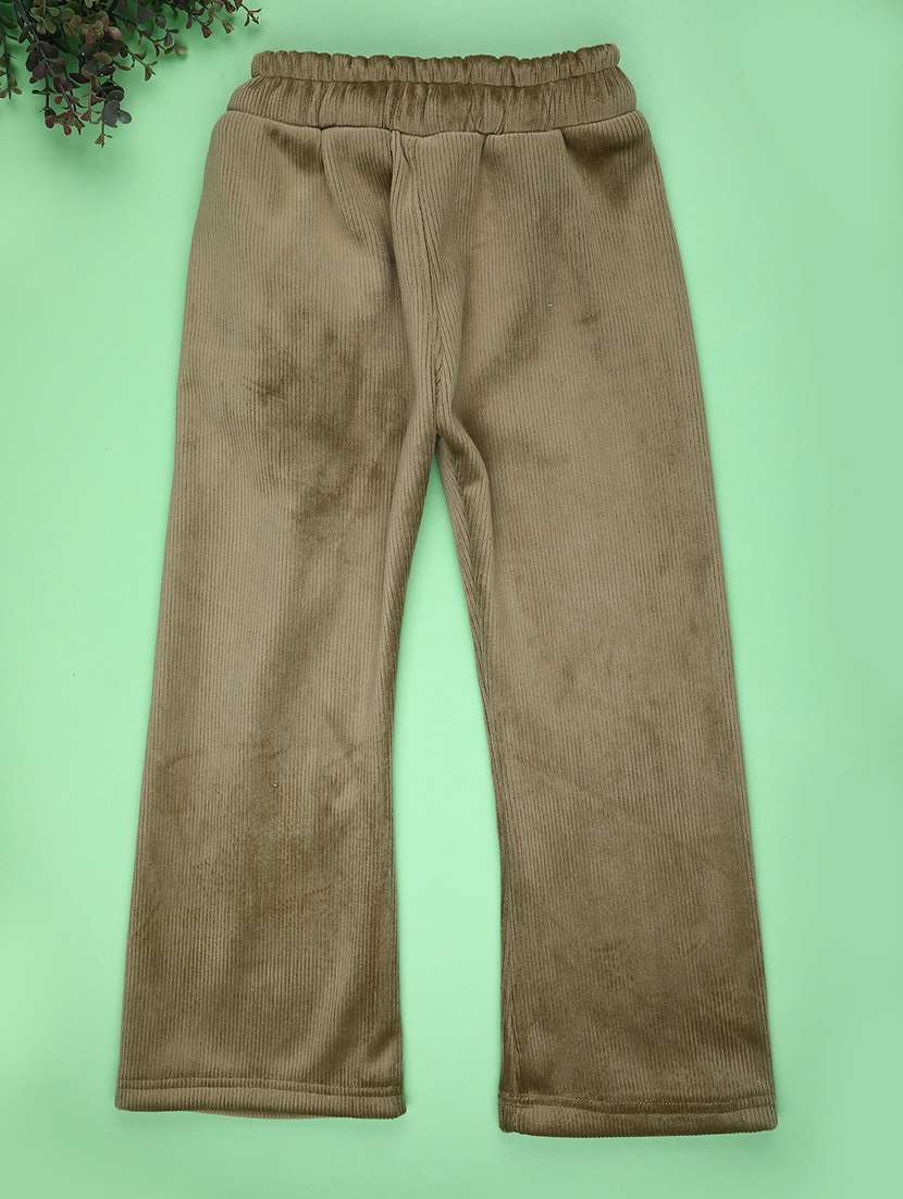 girls solid mid rise nightwear pyjama - 22185329 -  Standard Image - 1