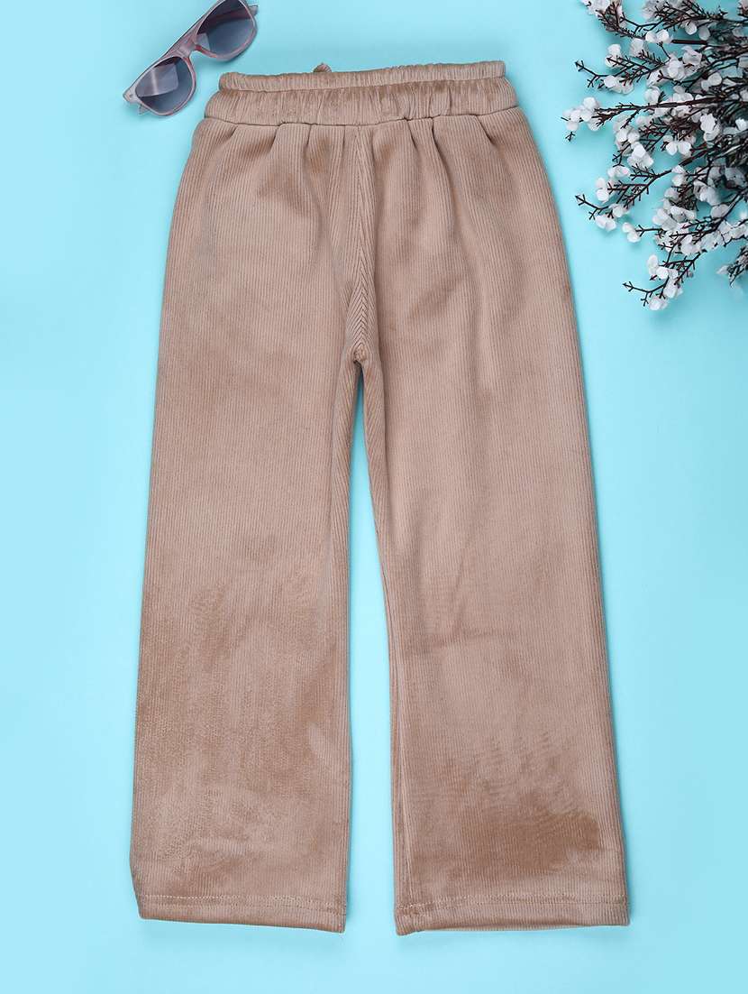 girls solid mid rise nightwear pyjama - 22185356 -  Standard Image - 1