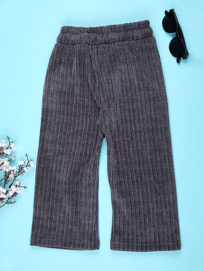 girls solid mid rise nightwear pyjama - 22185362 -  Standard Image - 1