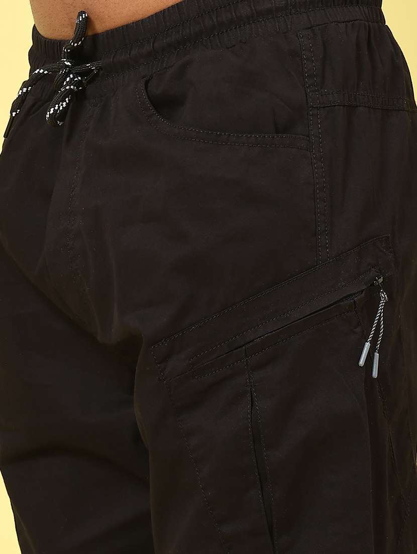 men black cotton cargo - 22185386 -  Standard Image - 1