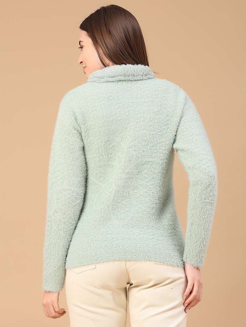 women self design long sleeve cardigan - 22185494 -  Standard Image - 4