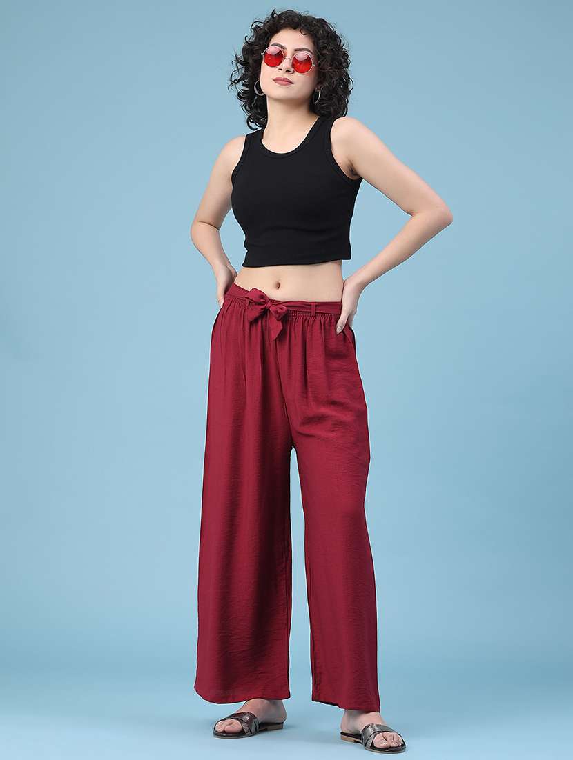 women solid sleeveless crop t-shirt - 22185538 -  Standard Image - 4