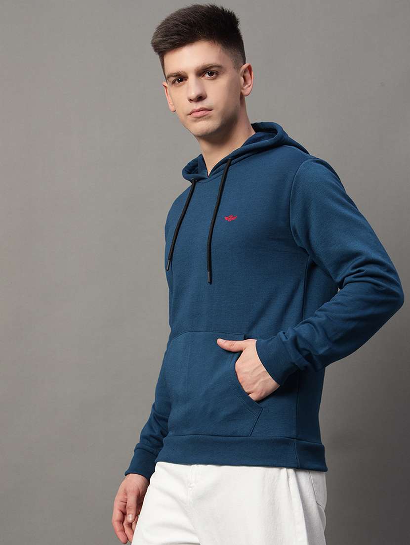 men solid long sleeve regualr fit sweatshirt - 22185833 -  Standard Image - 1