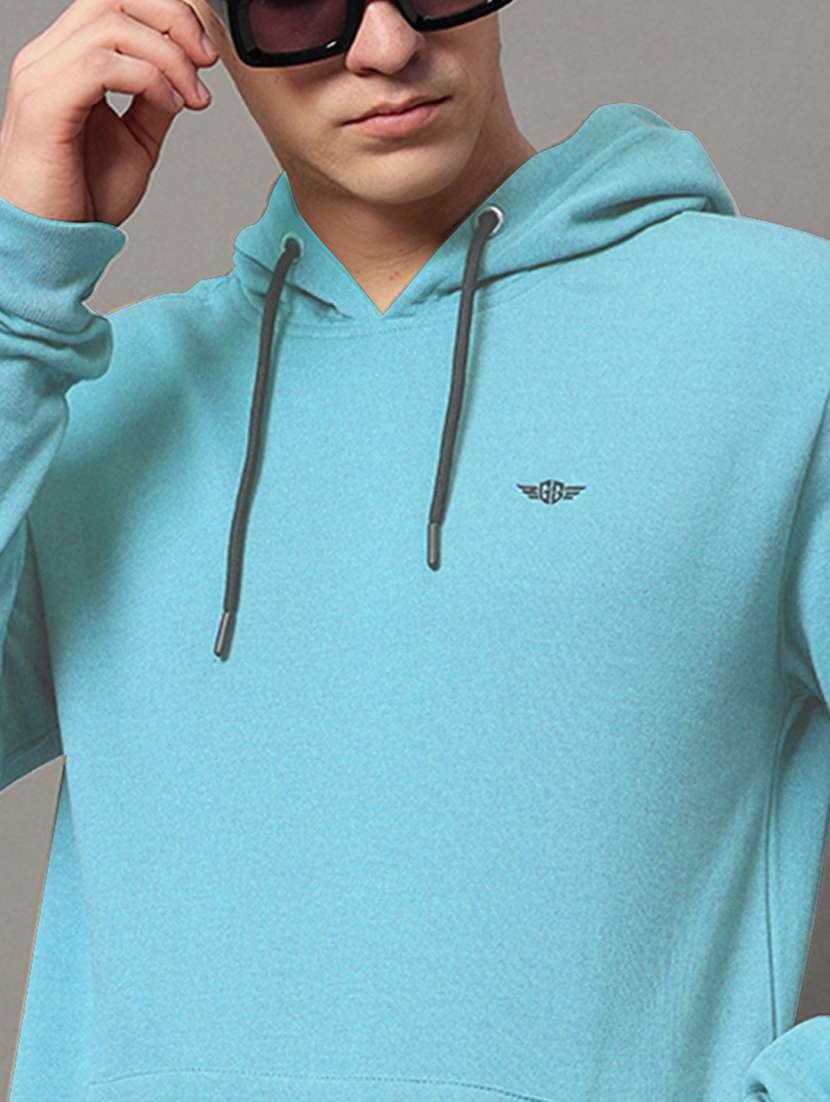 men solid long sleeve regular fit sweatshirt - 22185834 -  Standard Image - 4