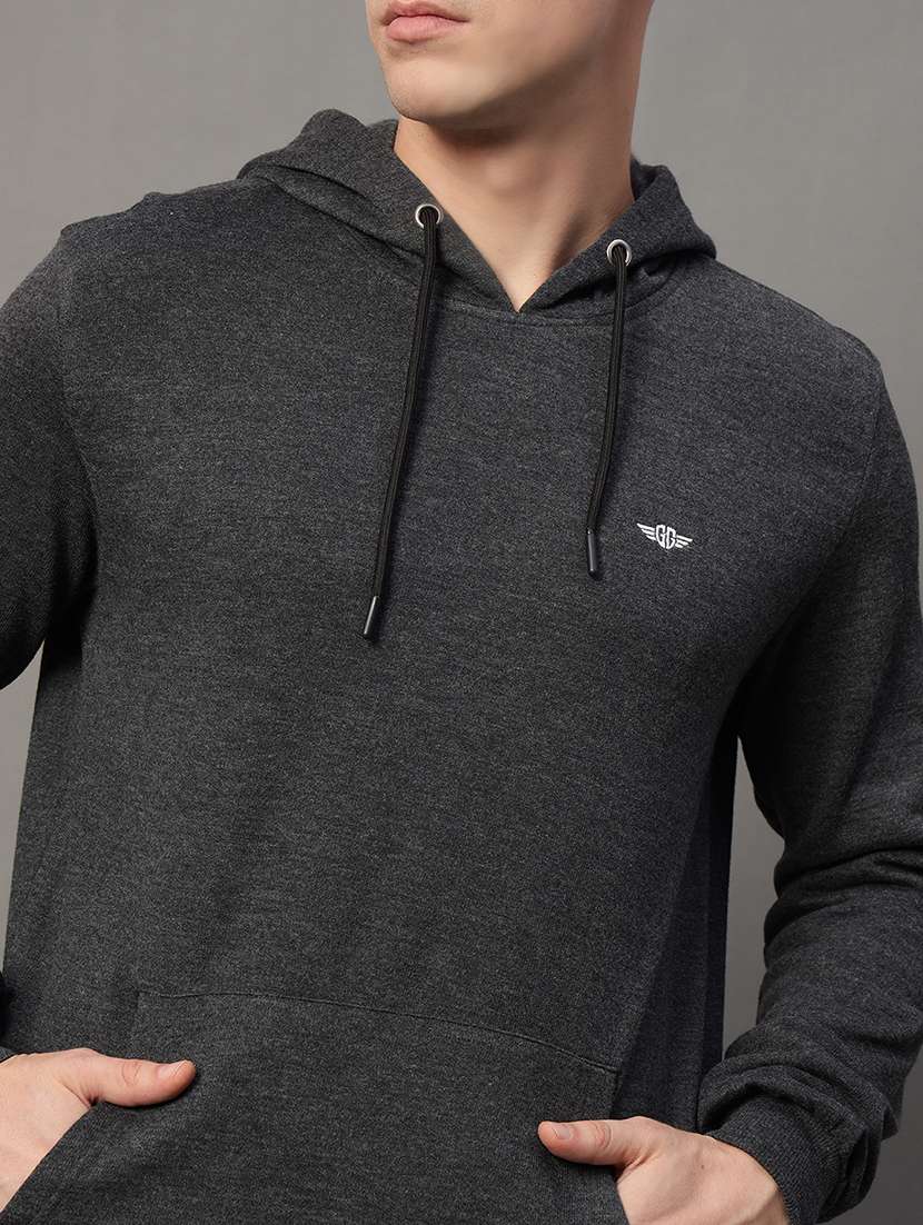 men solid long sleeve regular fit sweatshirt - 22185837 -  Standard Image - 4