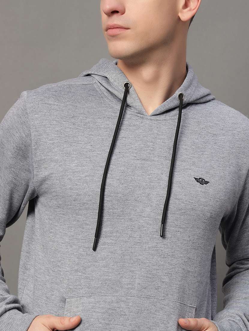 men solid long sleeve regular fit sweatshirt - 22185839 -  Standard Image - 4